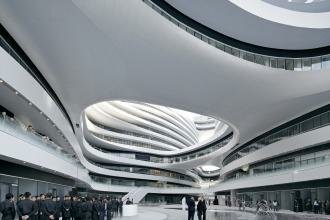 Galaxy Soho, Beijing, China. Photograph: Rex/View Pictures